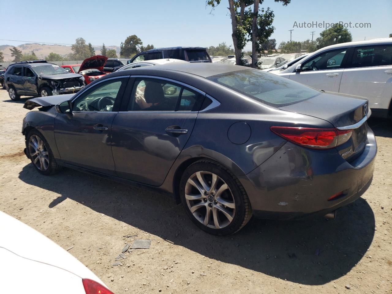 2015 Mazda 6 Touring Gray vin: JM1GJ1V54F1200114