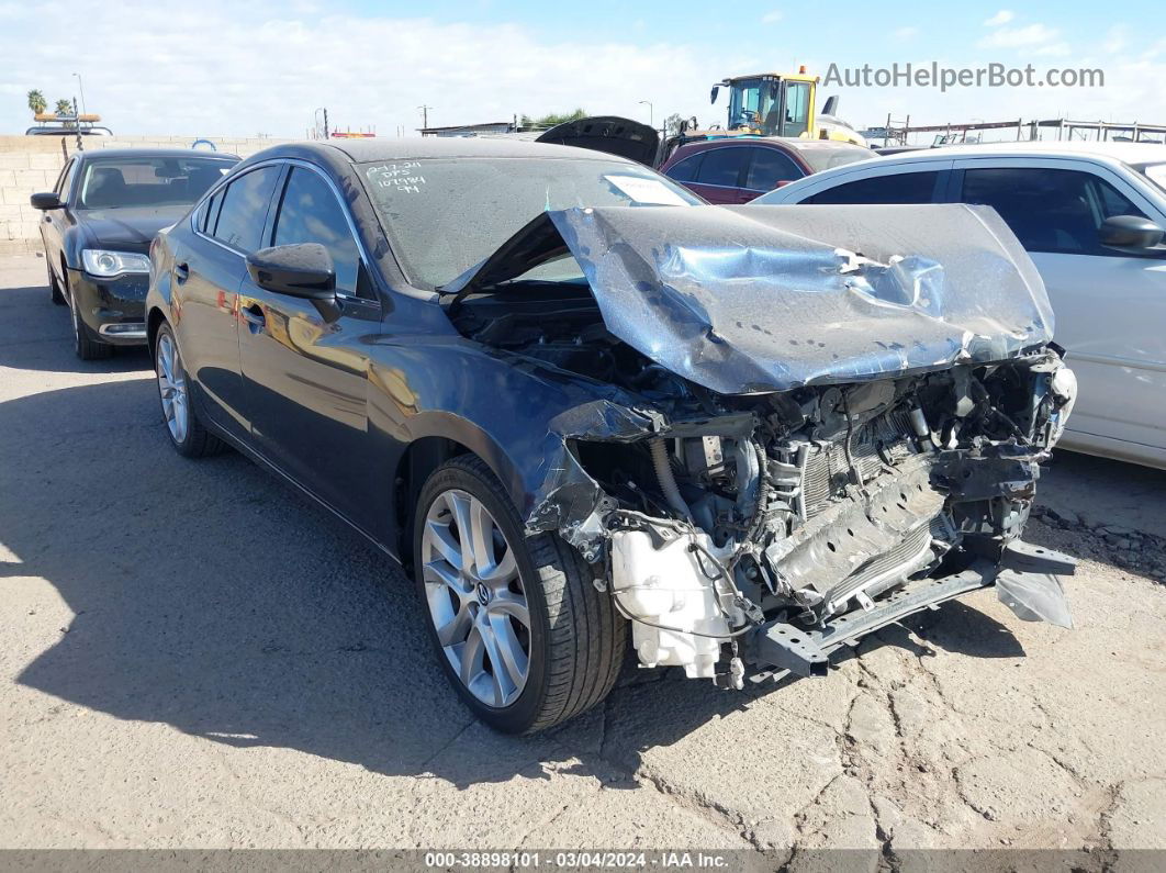 2015 Mazda Mazda6 I Touring Dark Blue vin: JM1GJ1V54F1214062