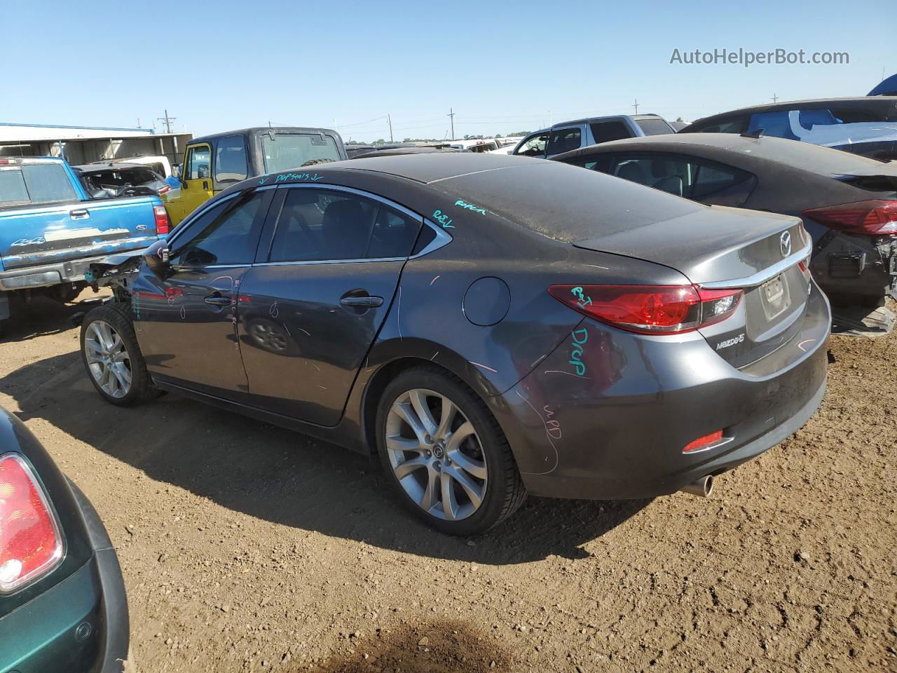 2015 Mazda 6 Touring Угольный vin: JM1GJ1V54F1218192