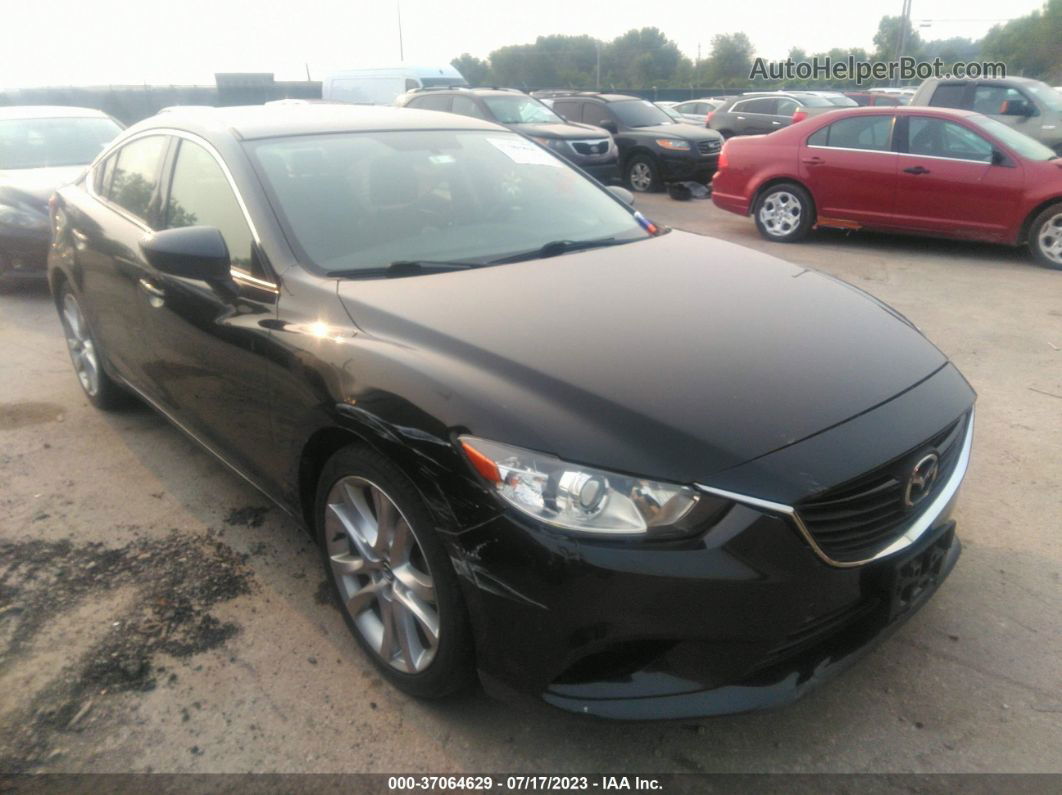 2015 Mazda Mazda6 I Touring Black vin: JM1GJ1V55F1185882