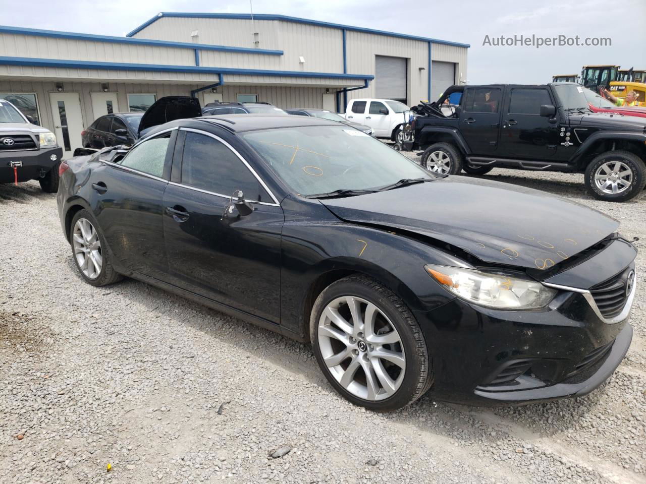 2015 Mazda 6 Touring Черный vin: JM1GJ1V55F1201000