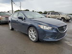 2015 Mazda 6 Touring Blue vin: JM1GJ1V55F1210571