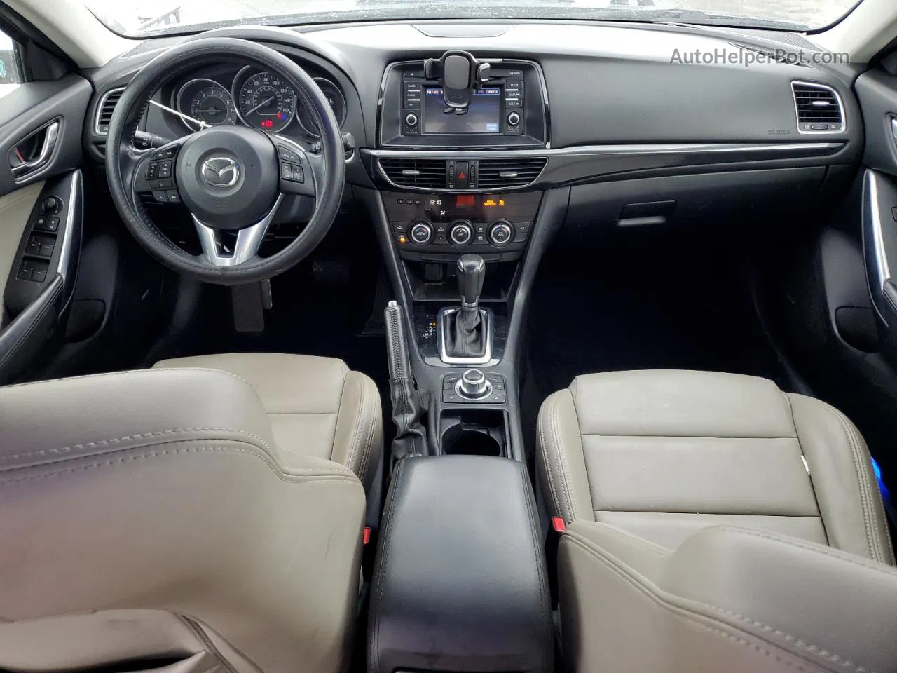 2015 Mazda 6 Touring Синий vin: JM1GJ1V55F1210571