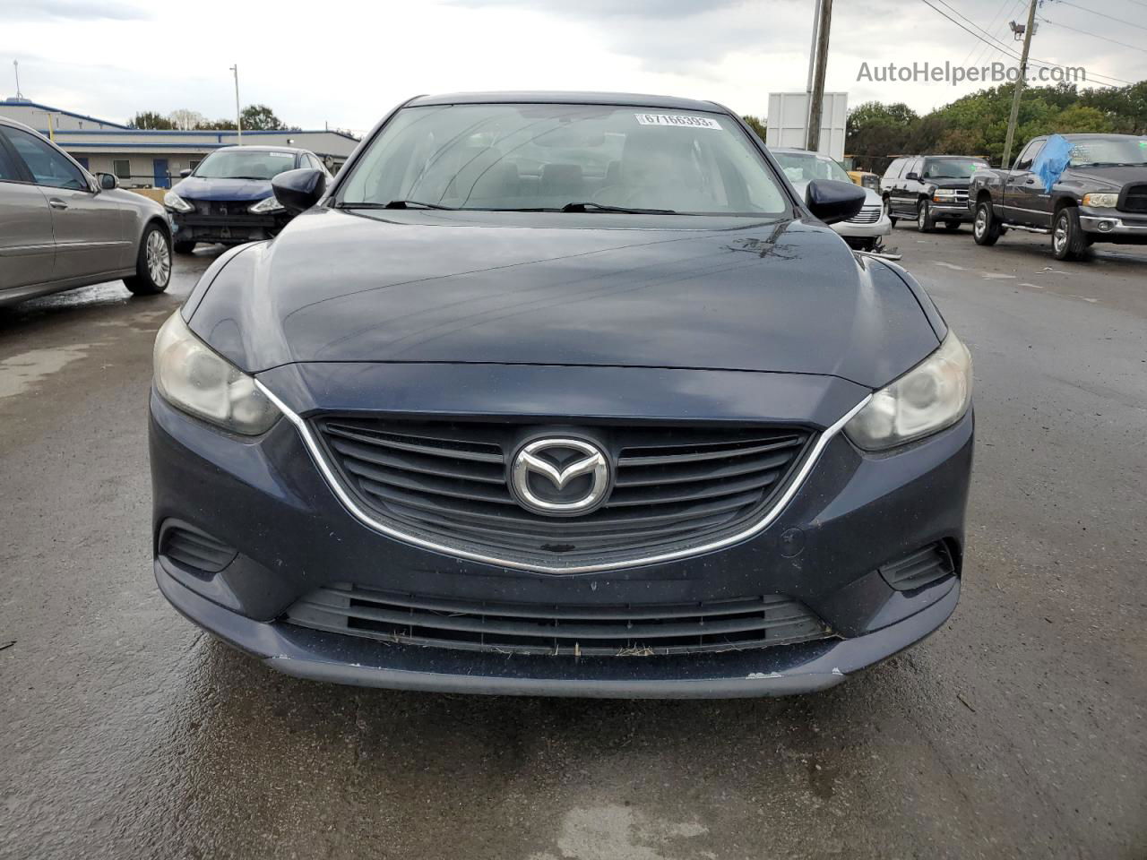 2015 Mazda 6 Touring Blue vin: JM1GJ1V55F1210571