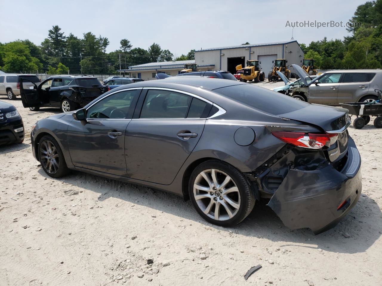 2015 Mazda 6 Touring Gray vin: JM1GJ1V55F1216483