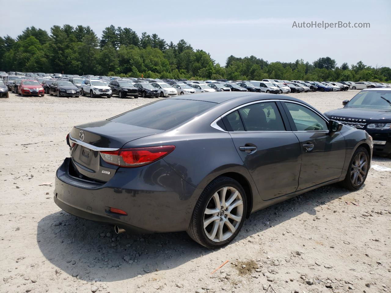 2015 Mazda 6 Touring Gray vin: JM1GJ1V55F1216483