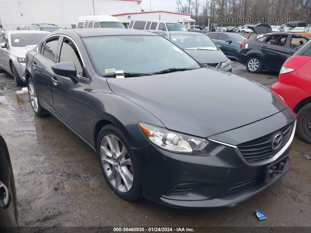 2015 Mazda Mazda6 I Touring Gray vin: JM1GJ1V55F1221828