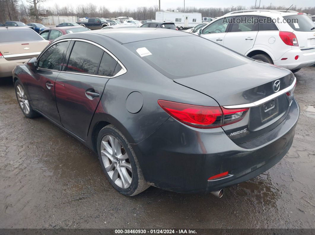 2015 Mazda Mazda6 I Touring Gray vin: JM1GJ1V55F1221828