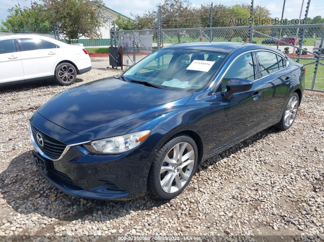 2016 Mazda Mazda6 I Touring Синий vin: JM1GJ1V55G1427300