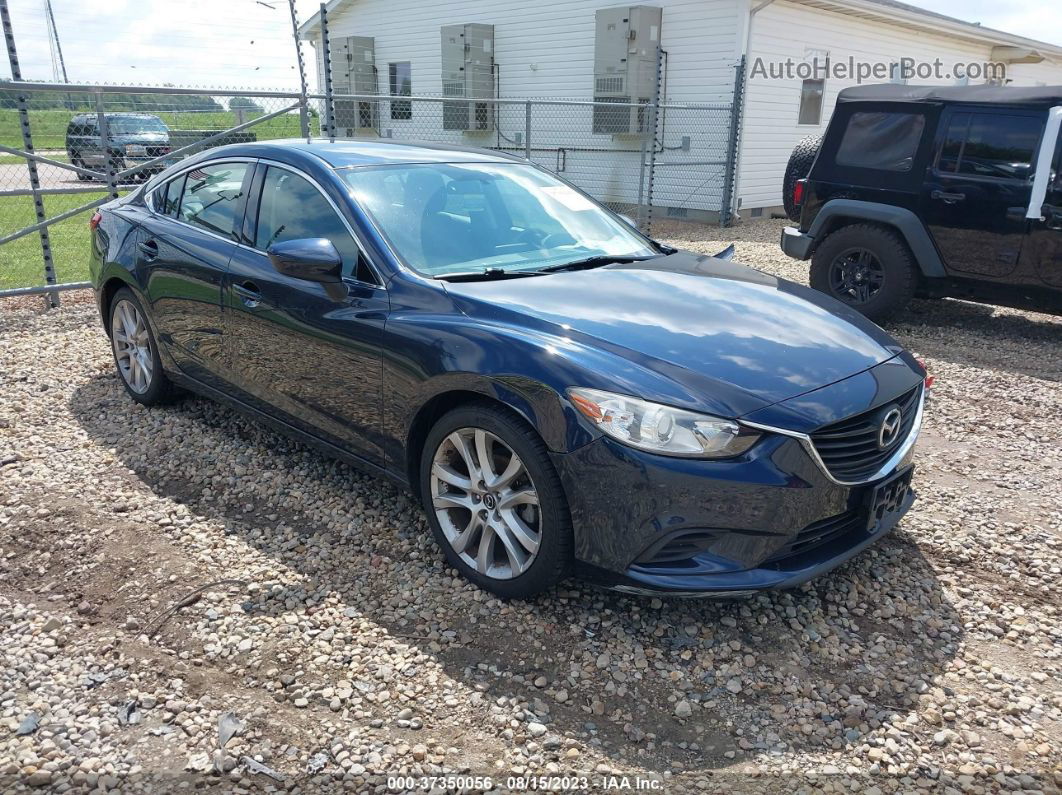 2016 Mazda Mazda6 I Touring Blue vin: JM1GJ1V55G1427300