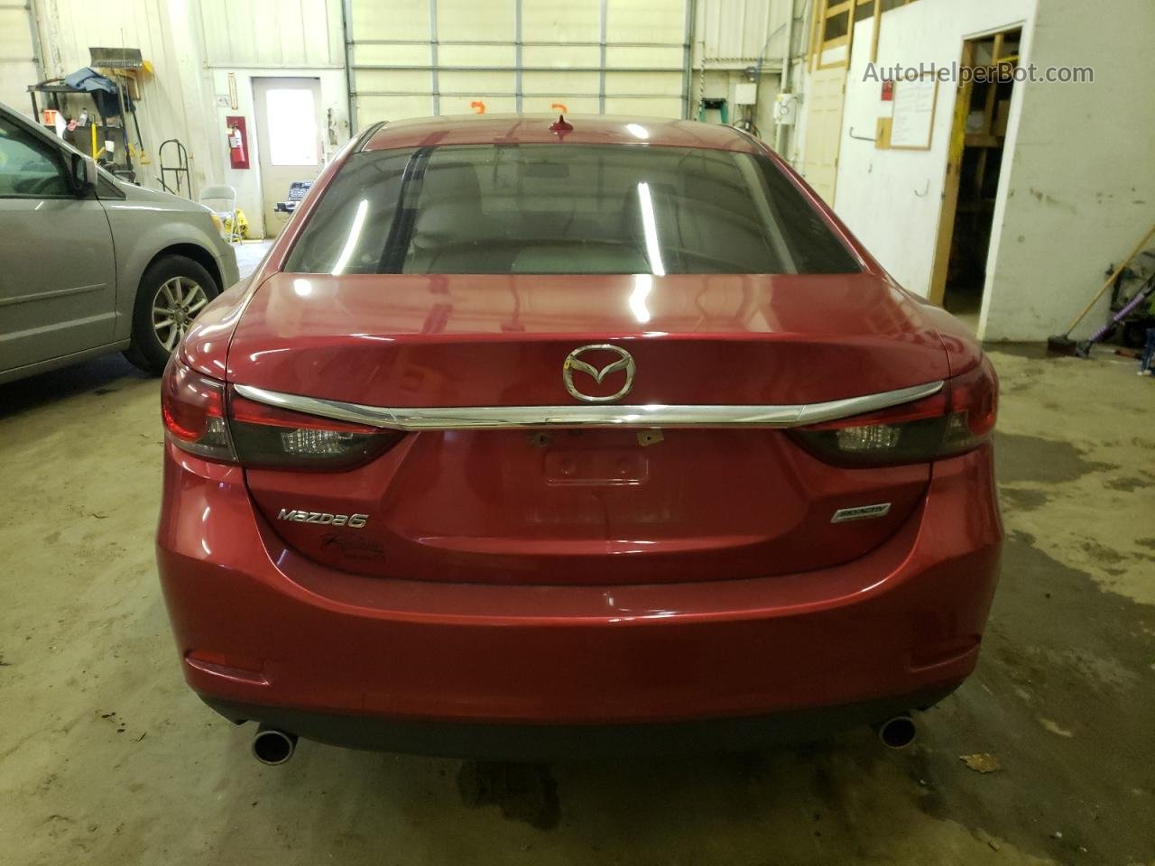 2016 Mazda 6 Touring Red vin: JM1GJ1V55G1447594