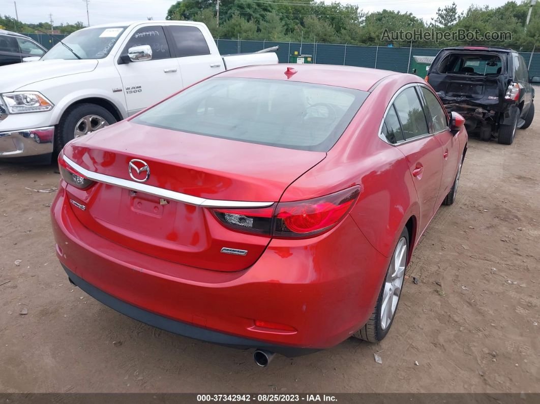 2015 Mazda Mazda6 I Touring Красный vin: JM1GJ1V56F1191593