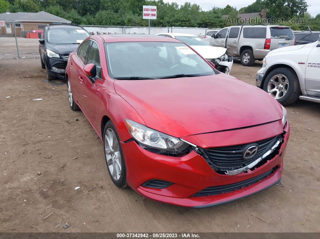 2015 Mazda Mazda6 I Touring Red vin: JM1GJ1V56F1191593