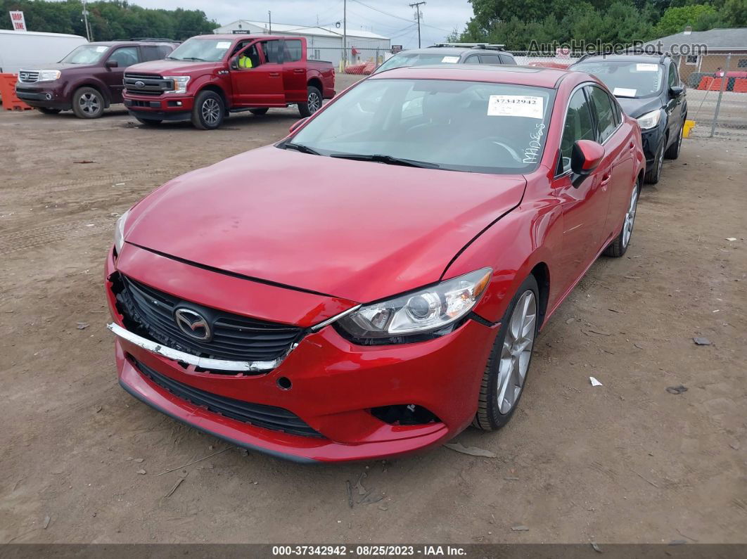 2015 Mazda Mazda6 I Touring Red vin: JM1GJ1V56F1191593