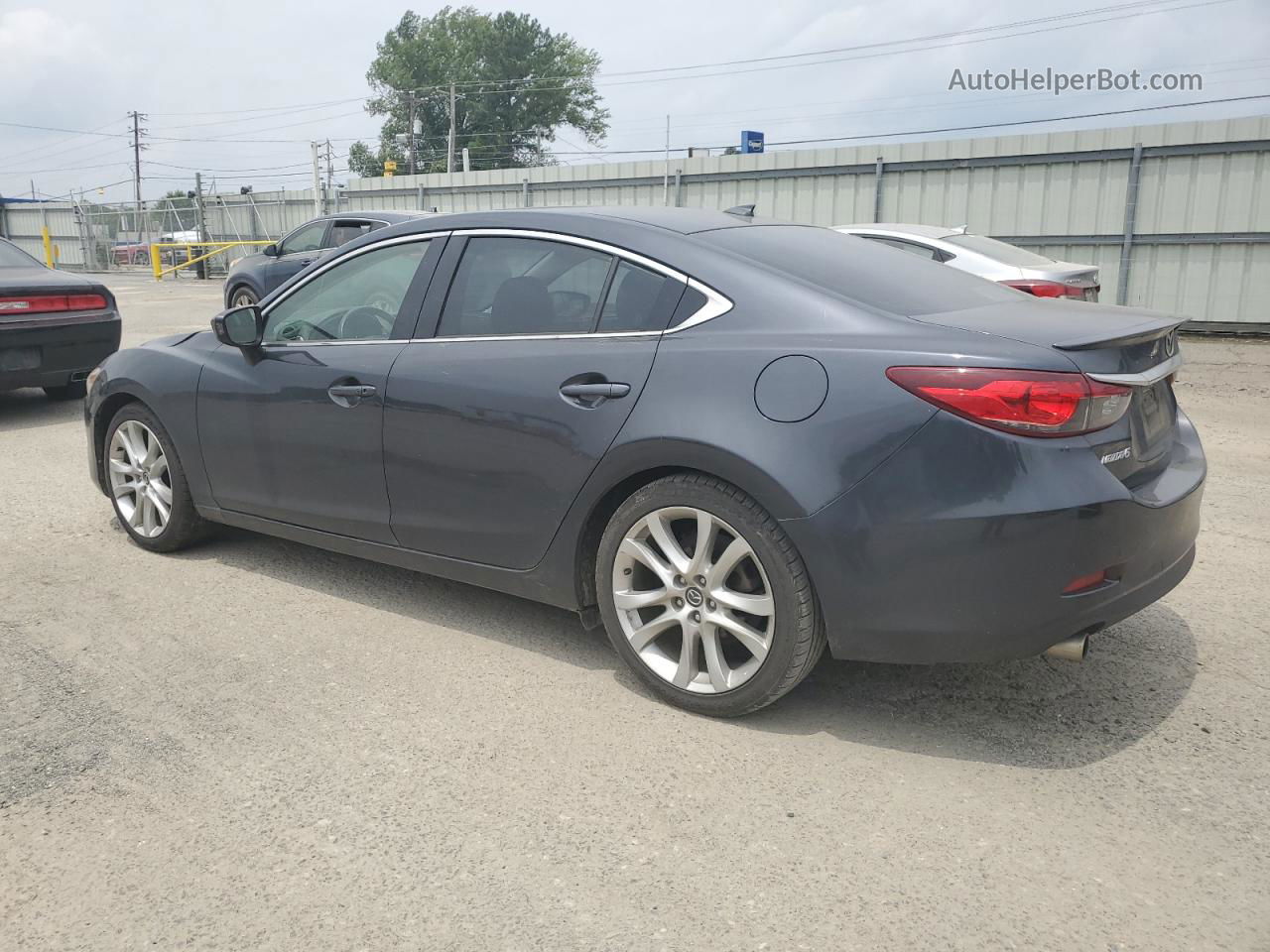 2015 Mazda 6 Touring Gray vin: JM1GJ1V56F1200230