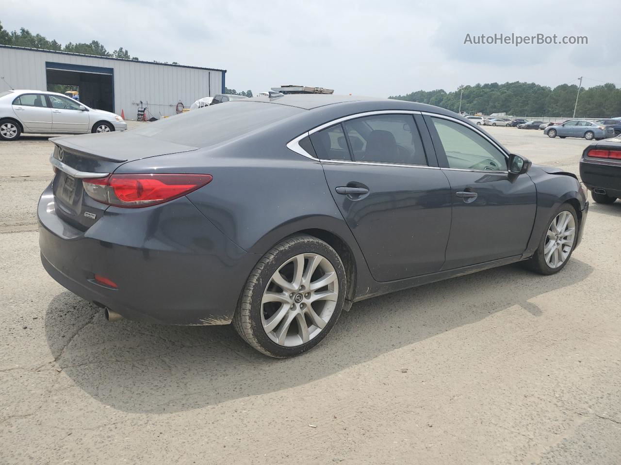 2015 Mazda 6 Touring Gray vin: JM1GJ1V56F1200230