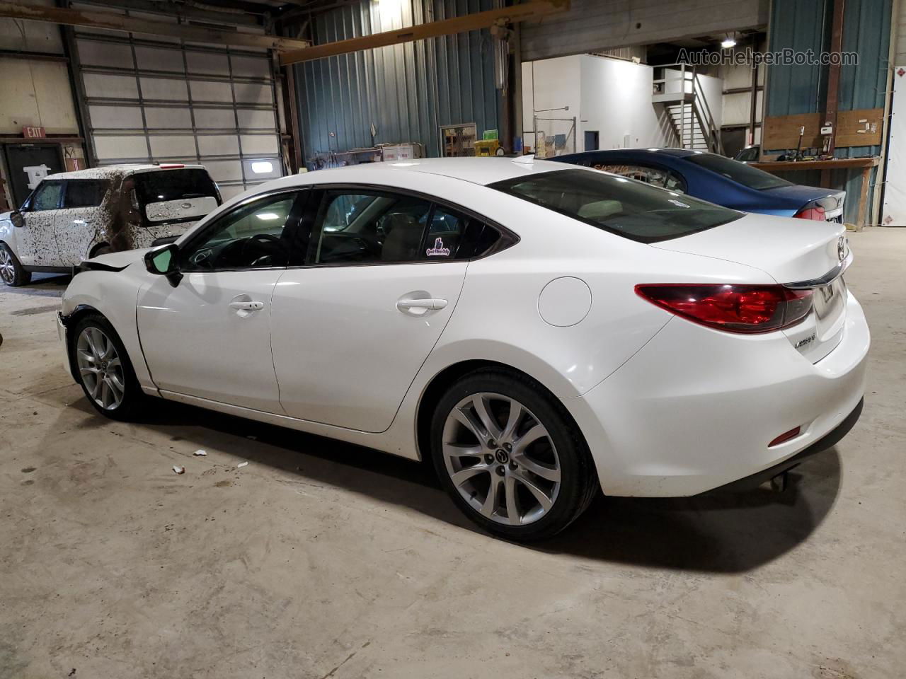 2015 Mazda 6 Touring White vin: JM1GJ1V56F1209557