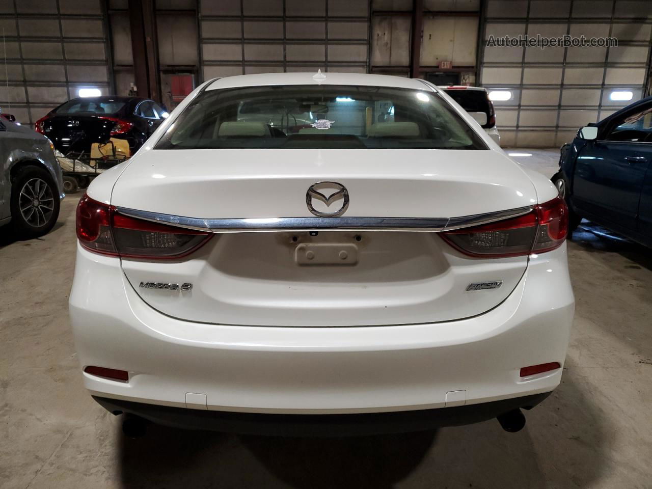 2015 Mazda 6 Touring White vin: JM1GJ1V56F1209557