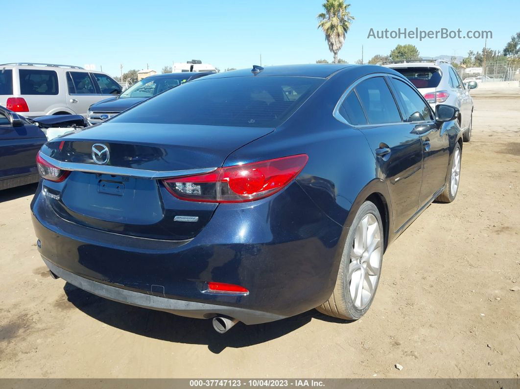 2015 Mazda Mazda6 I Touring Blue vin: JM1GJ1V57F1184619