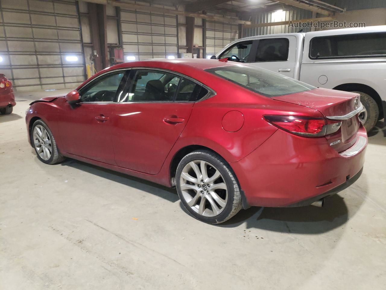 2015 Mazda 6 Touring Burgundy vin: JM1GJ1V57F1209289