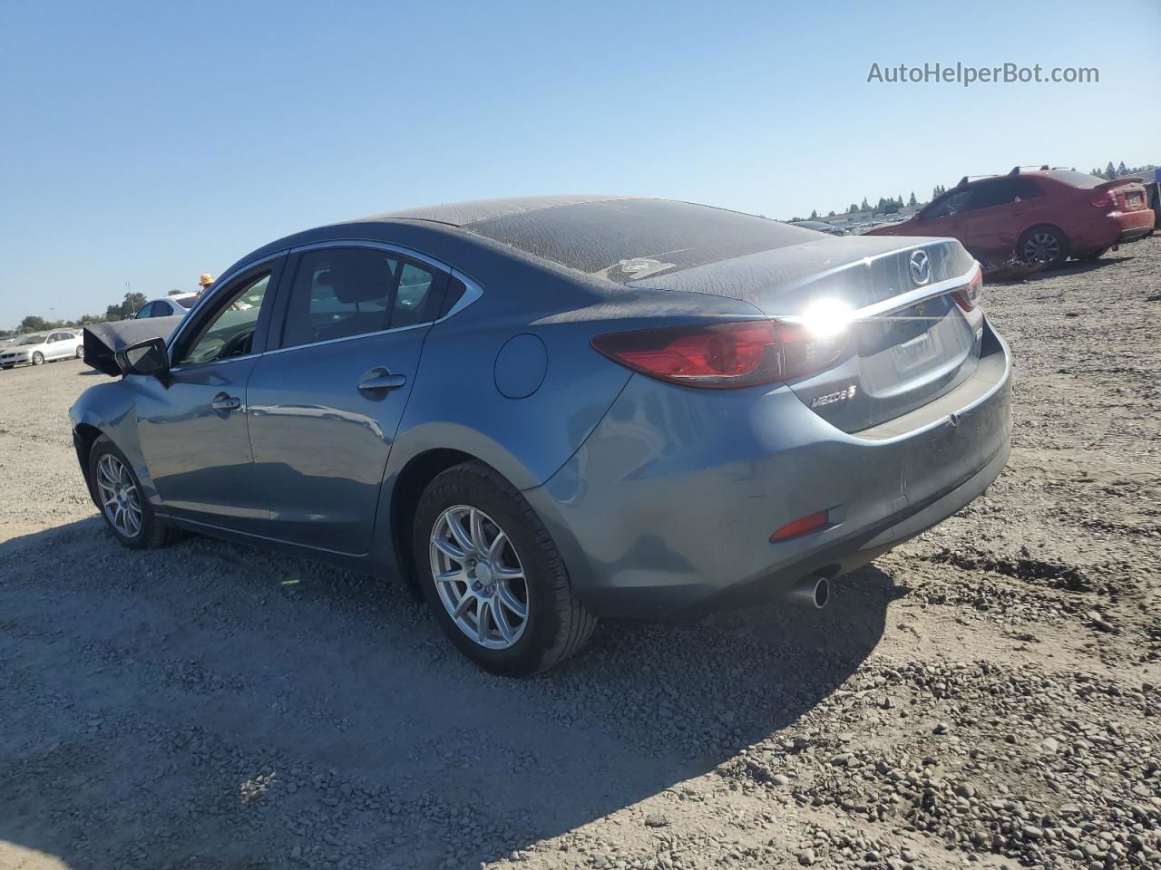 2015 Mazda 6 Touring Turquoise vin: JM1GJ1V57F1210457