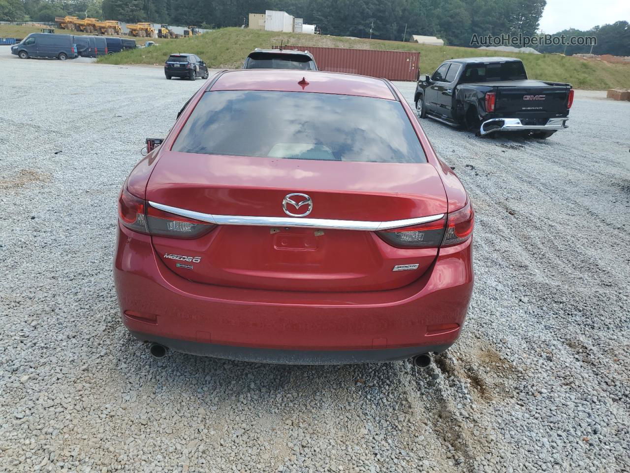 2015 Mazda 6 Touring Red vin: JM1GJ1V57F1211320