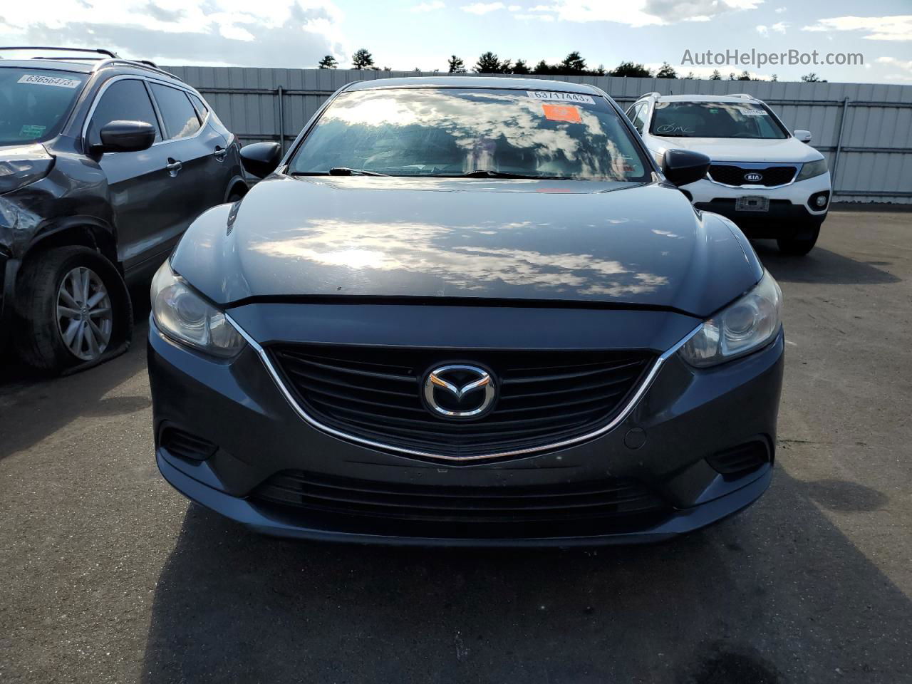 2015 Mazda 6 Touring Gray vin: JM1GJ1V57F1220129