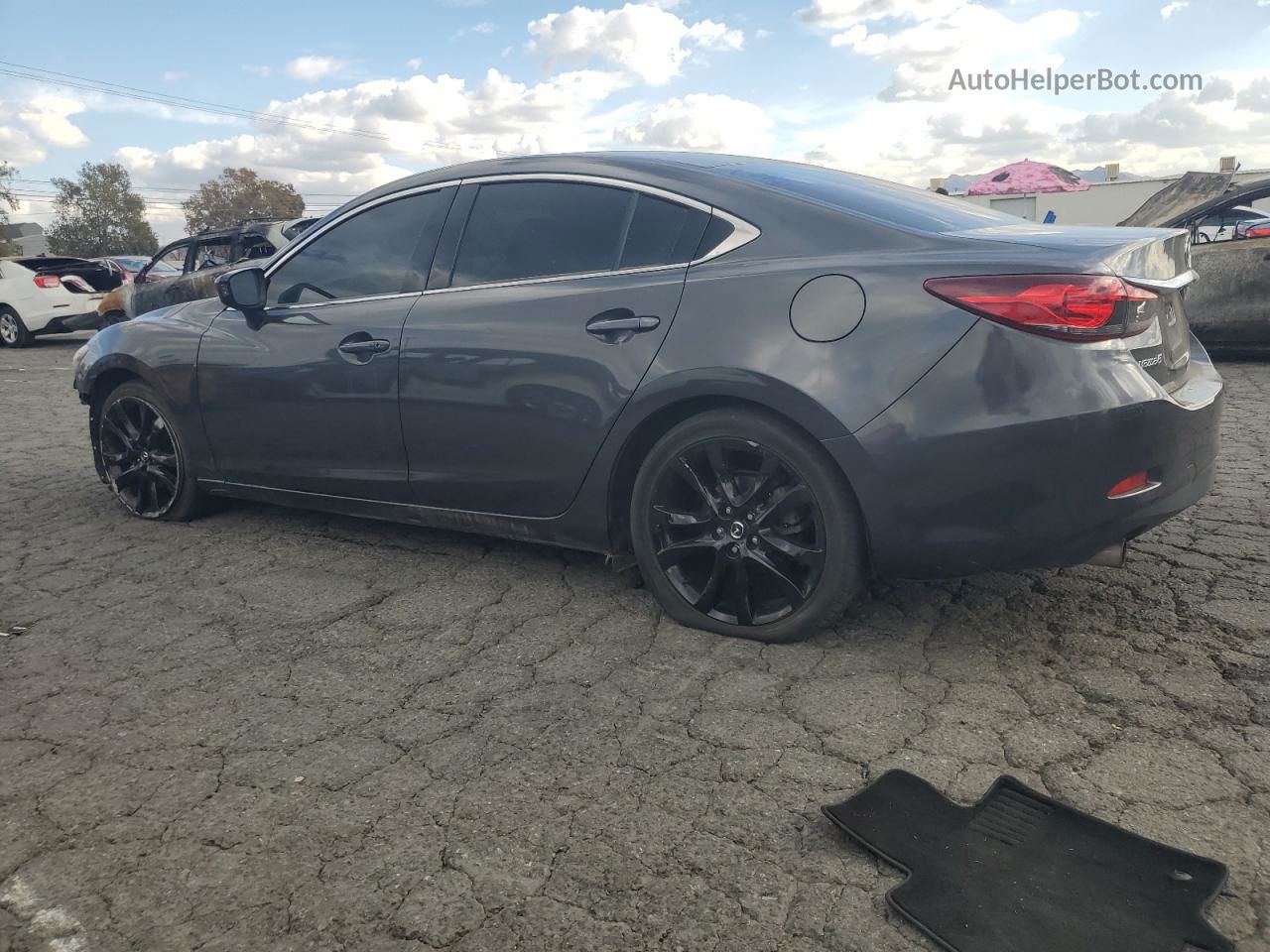 2016 Mazda 6 Touring Charcoal vin: JM1GJ1V57G1404326