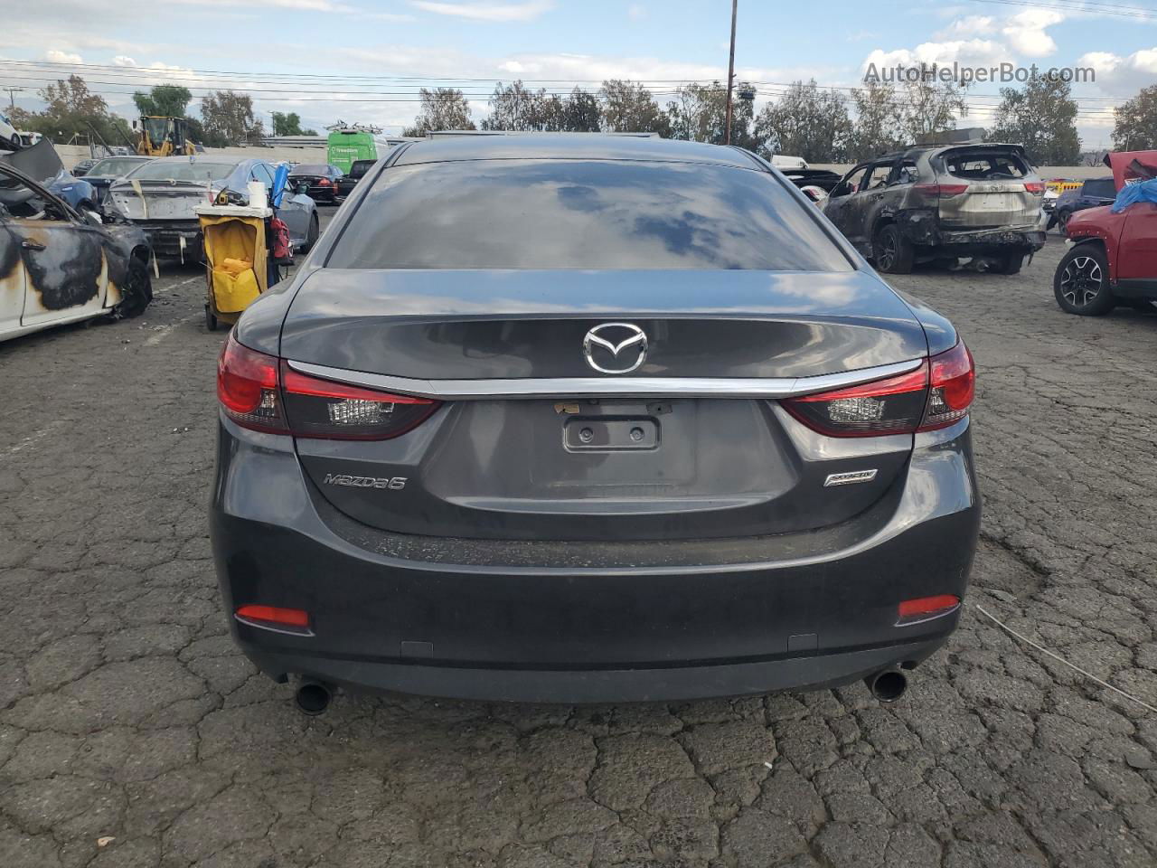 2016 Mazda 6 Touring Charcoal vin: JM1GJ1V57G1404326