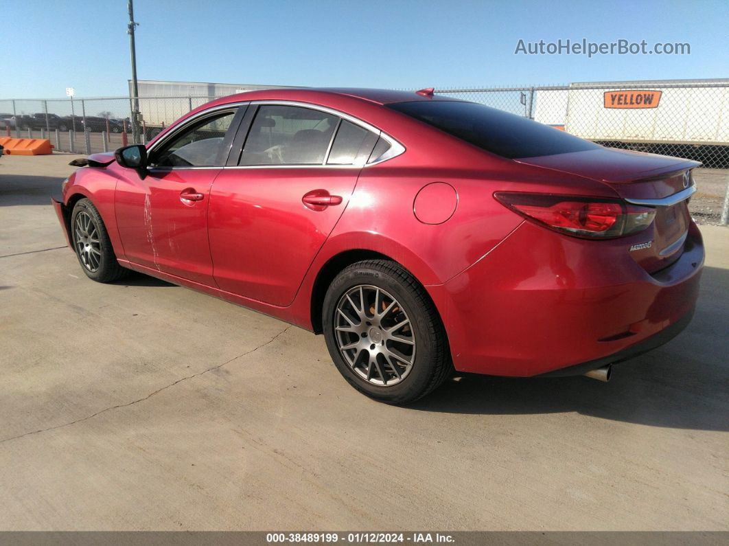 2016 Mazda Mazda6 I Touring Red vin: JM1GJ1V57G1424396