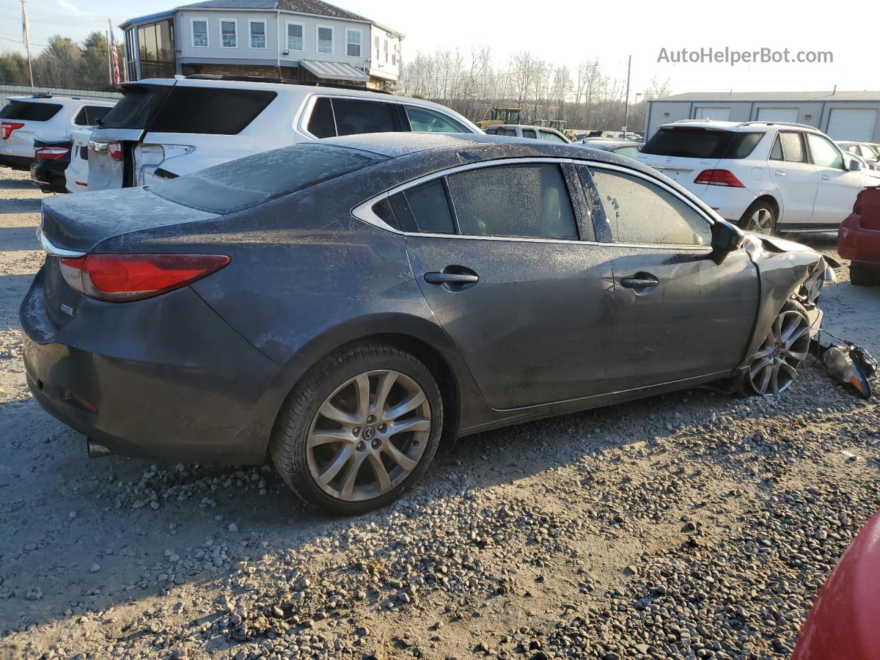 2016 Mazda 6 Touring Gray vin: JM1GJ1V57G1443773