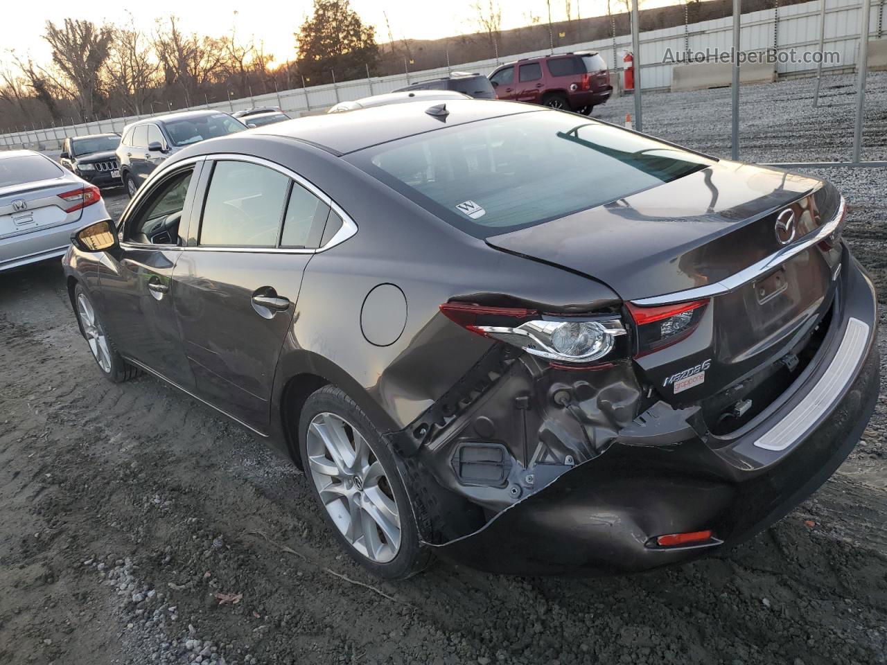 2016 Mazda 6 Touring Green vin: JM1GJ1V57G1485389