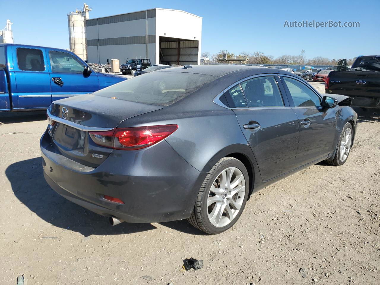 2015 Mazda 6 Touring Silver vin: JM1GJ1V58F1186170