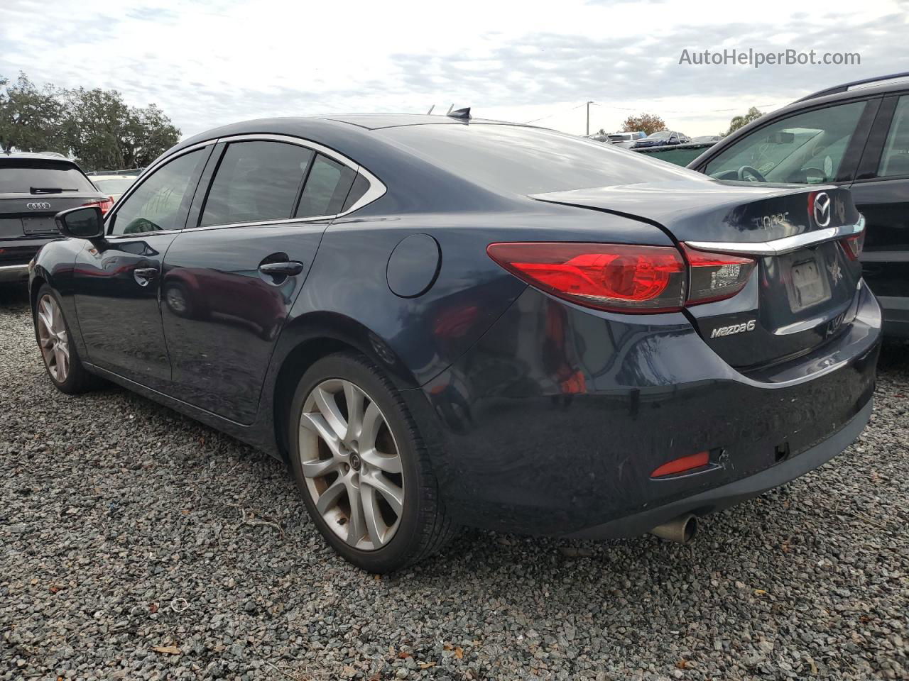 2015 Mazda 6 Touring Blue vin: JM1GJ1V58F1192664