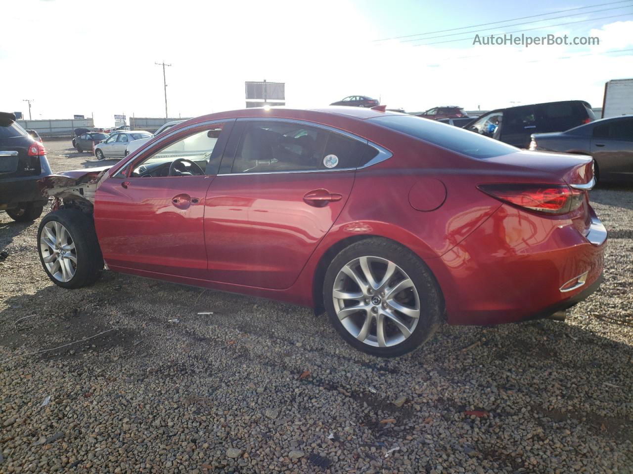 2016 Mazda 6 Touring Red vin: JM1GJ1V58G1420440