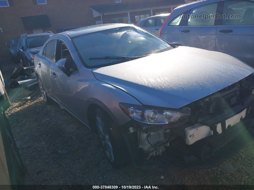 2016 Mazda Mazda6 I Touring Silver vin: JM1GJ1V58G1440882