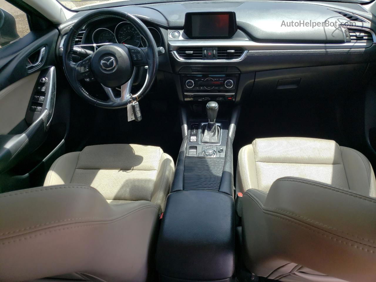 2016 Mazda 6 Touring Белый vin: JM1GJ1V58G1482310
