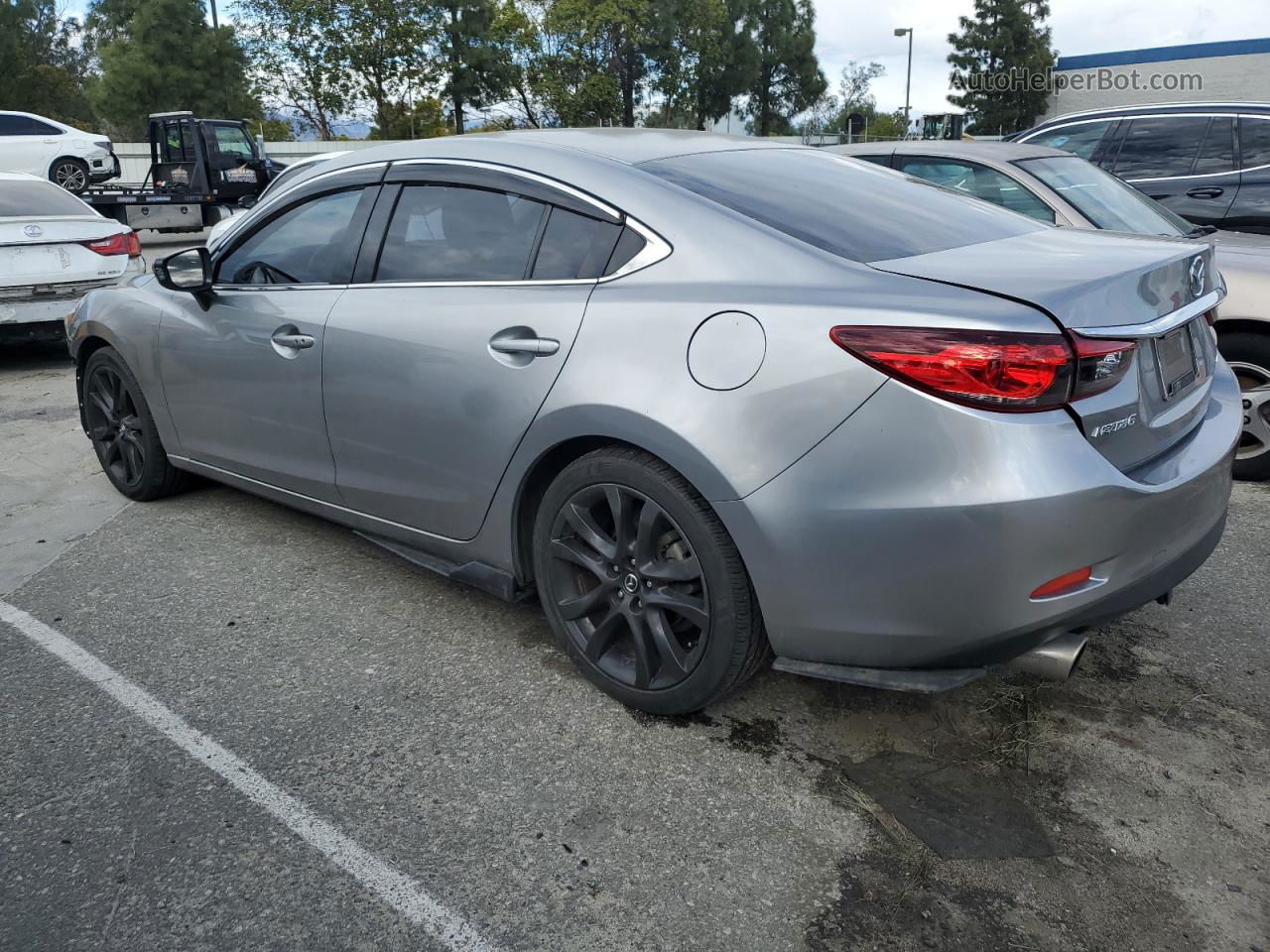 2015 Mazda 6 Touring Silver vin: JM1GJ1V59F1189577