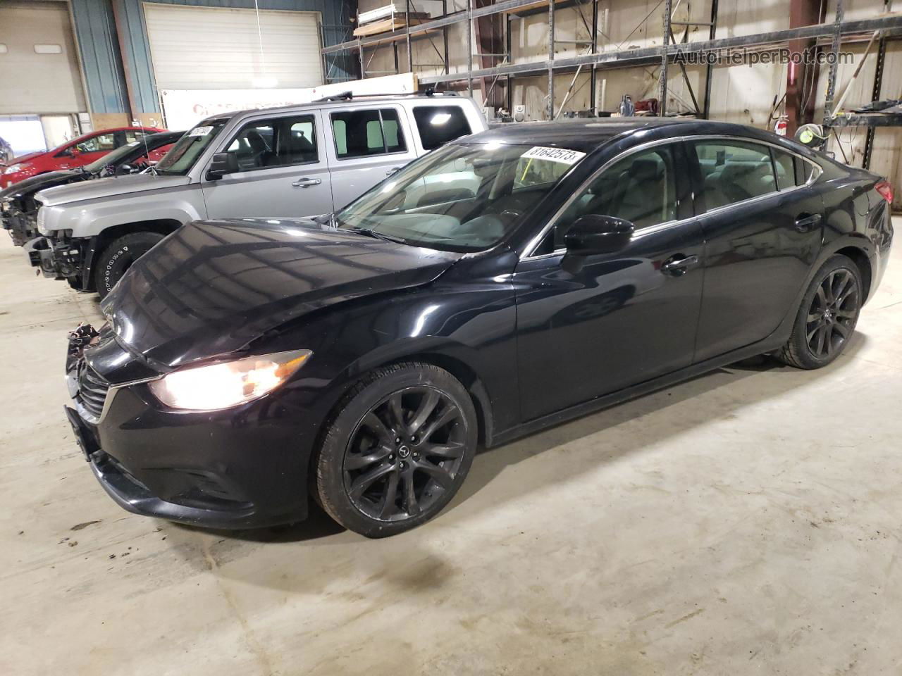 2015 Mazda 6 Touring Black vin: JM1GJ1V59F1194407