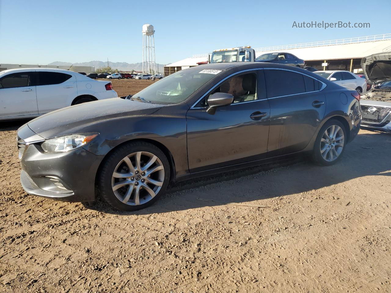 2015 Mazda 6 Touring Gray vin: JM1GJ1V59F1199784