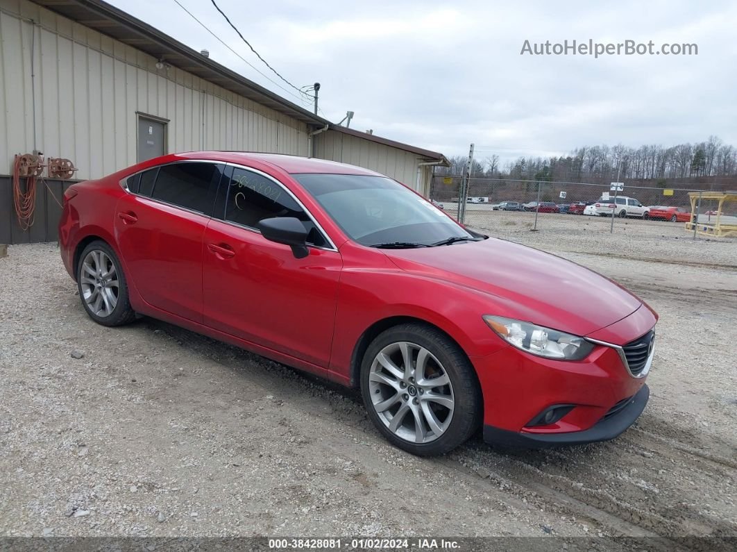 2015 Mazda Mazda6 I Touring Красный vin: JM1GJ1V59F1215174