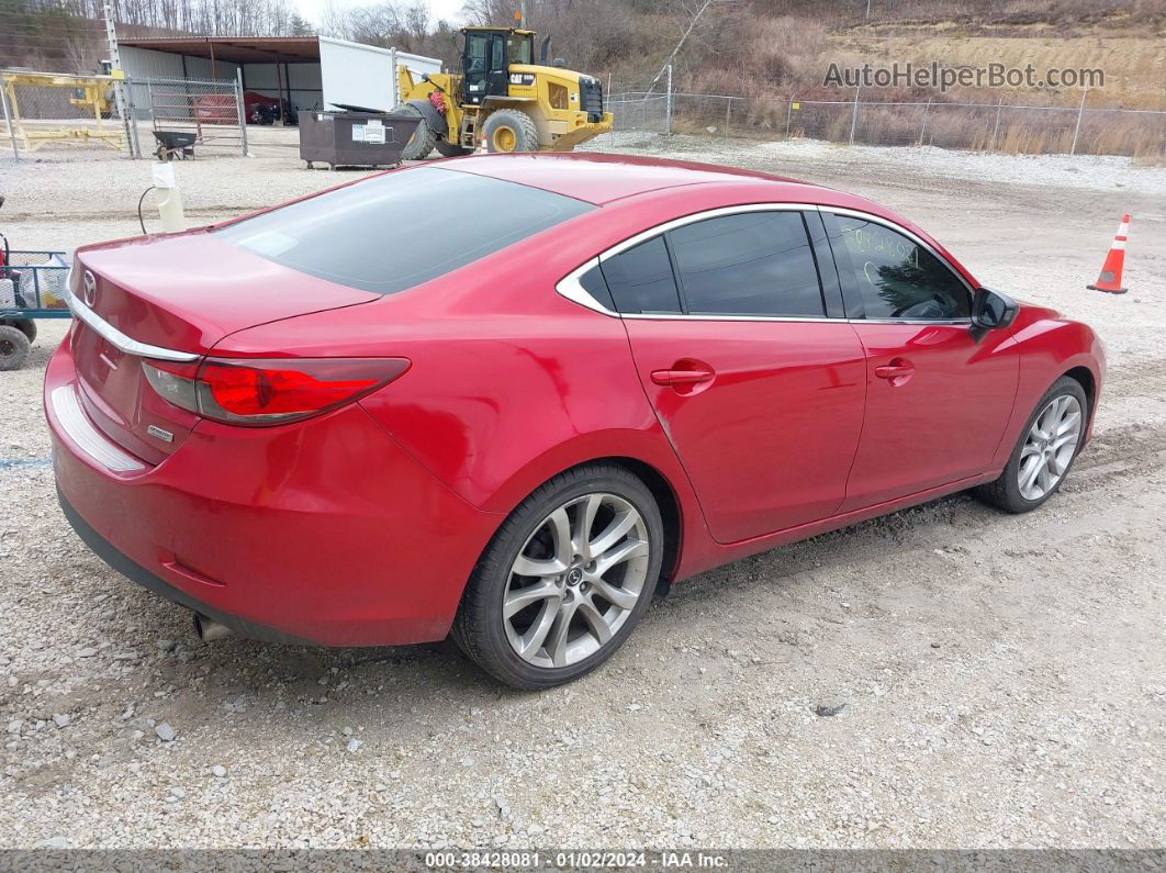 2015 Mazda Mazda6 I Touring Красный vin: JM1GJ1V59F1215174