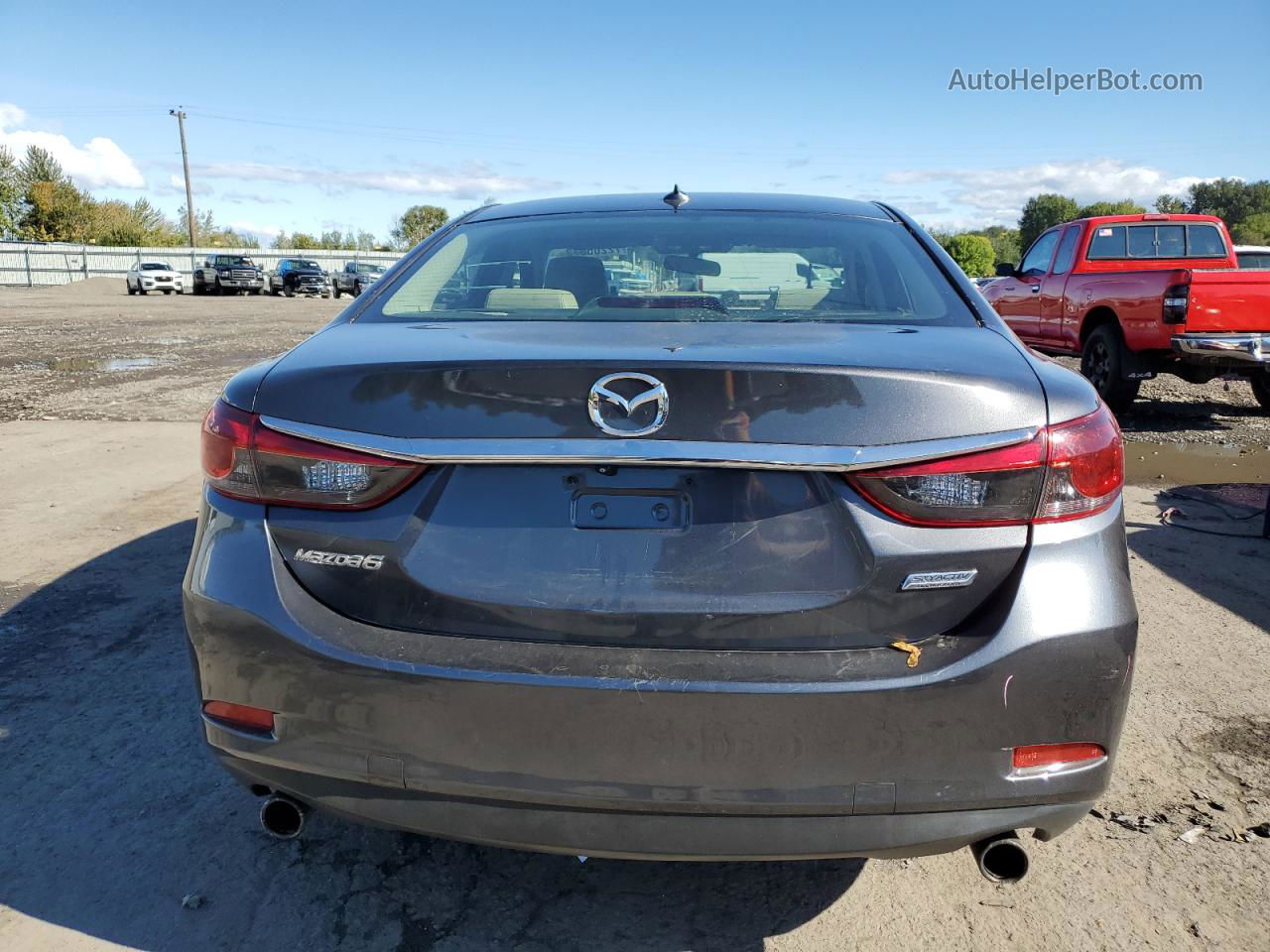 2015 Mazda 6 Touring Charcoal vin: JM1GJ1V59F1218799