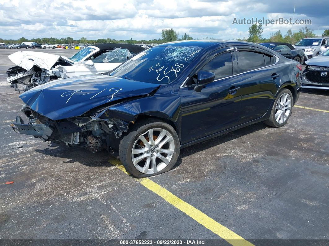 2016 Mazda Mazda6 I Touring Синий vin: JM1GJ1V59G1415568