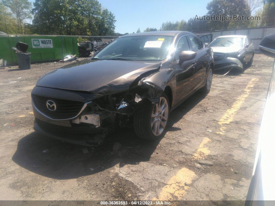 2016 Mazda Mazda6 I Touring Brown vin: JM1GJ1V59G1416185