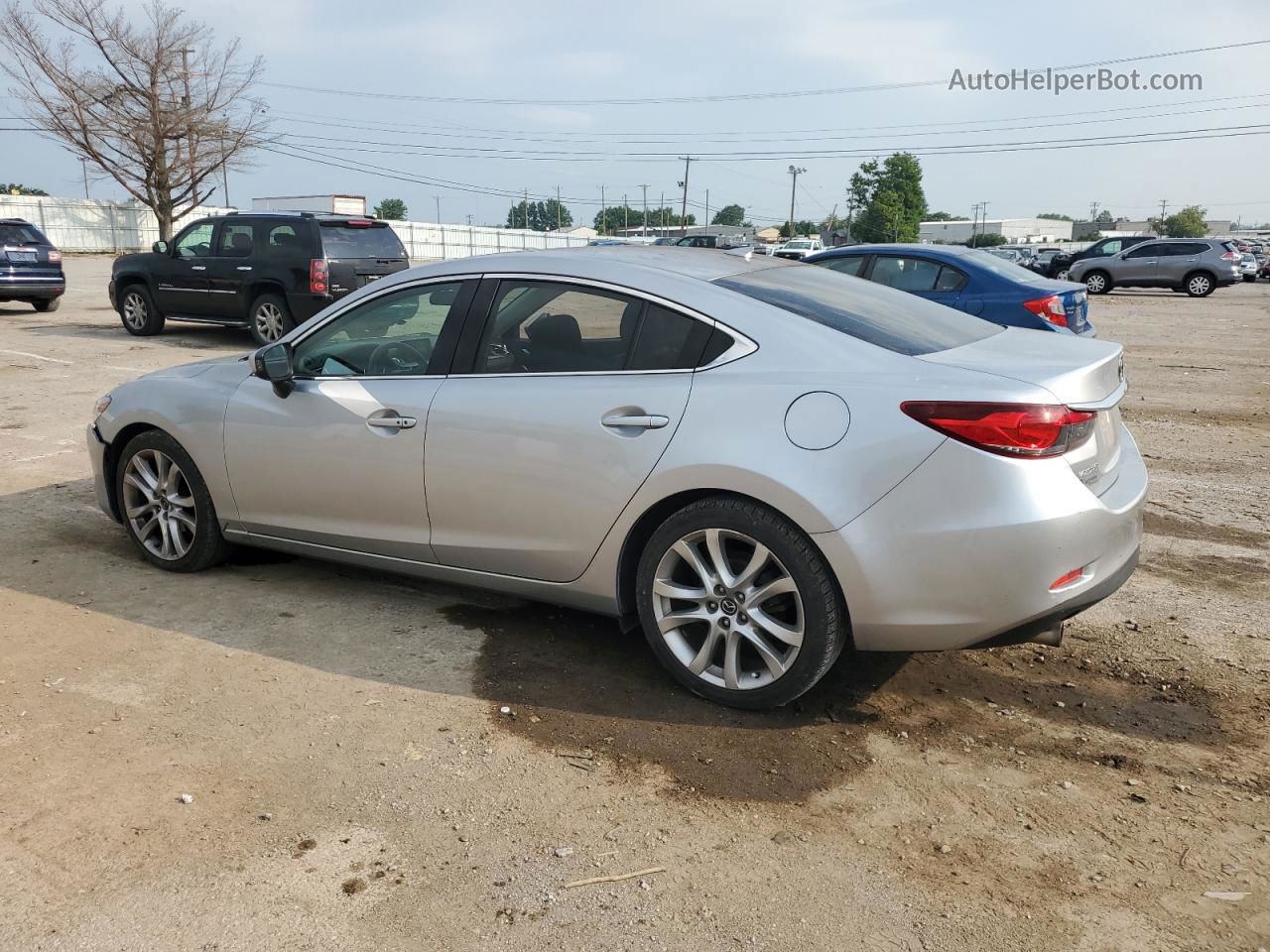 2016 Mazda 6 Touring Silver vin: JM1GJ1V59G1447159