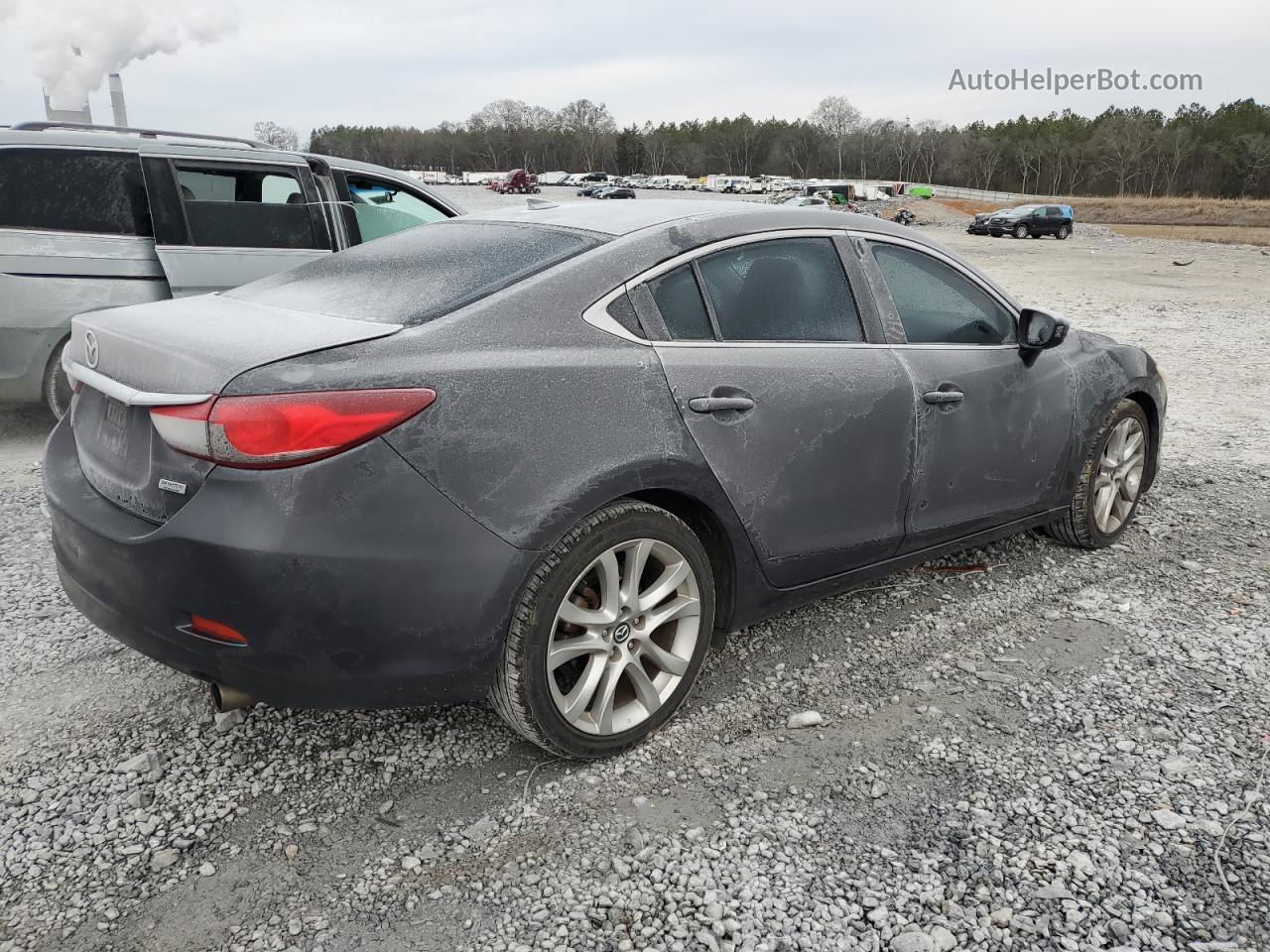 2015 Mazda 6 Touring Charcoal vin: JM1GJ1V5XF1201302