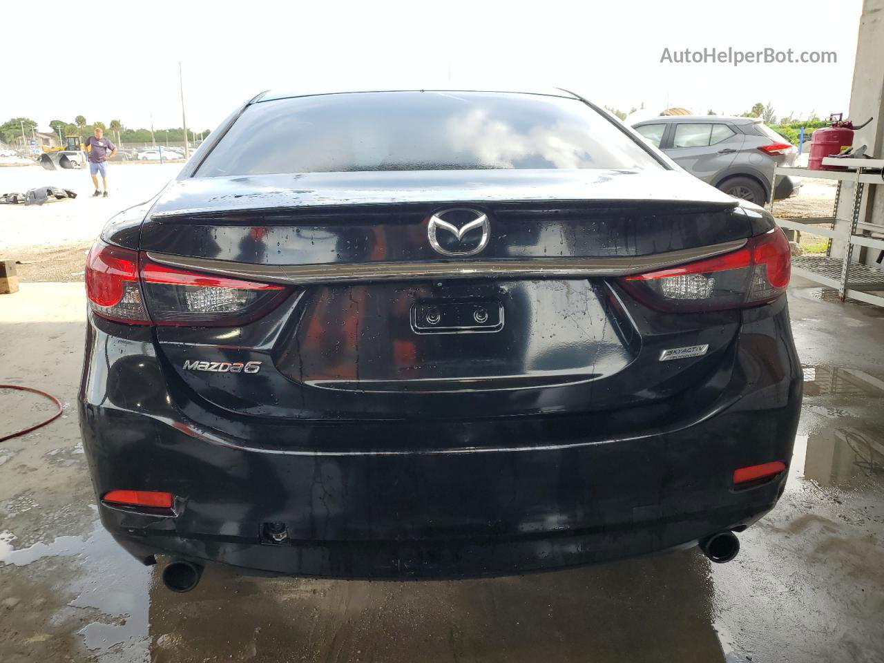 2015 Mazda 6 Touring Black vin: JM1GJ1V5XF1201672