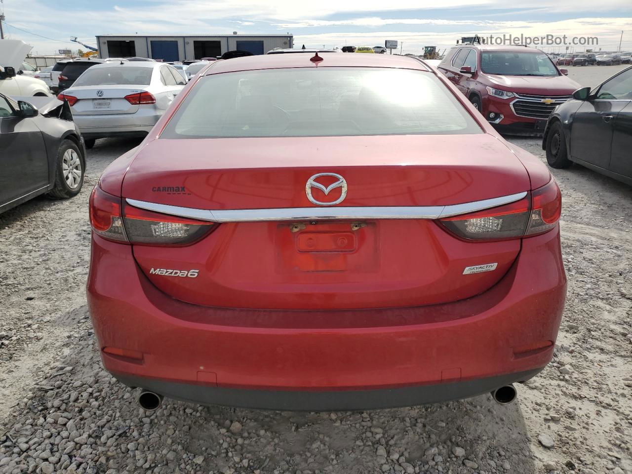 2015 Mazda 6 Touring Red vin: JM1GJ1V5XF1204863