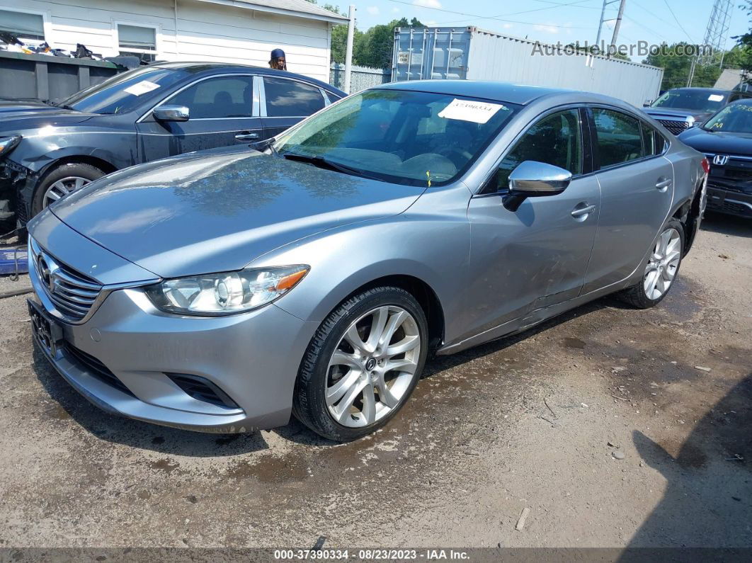 2015 Mazda Mazda6 I Touring Silver vin: JM1GJ1V5XF1205043